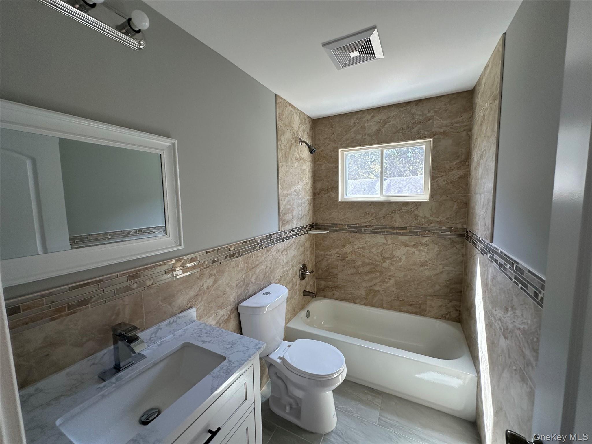 214 Forest Road West Mastic Beach, NY 11951 - Photo 21 of 24 1st Floor Bathroom