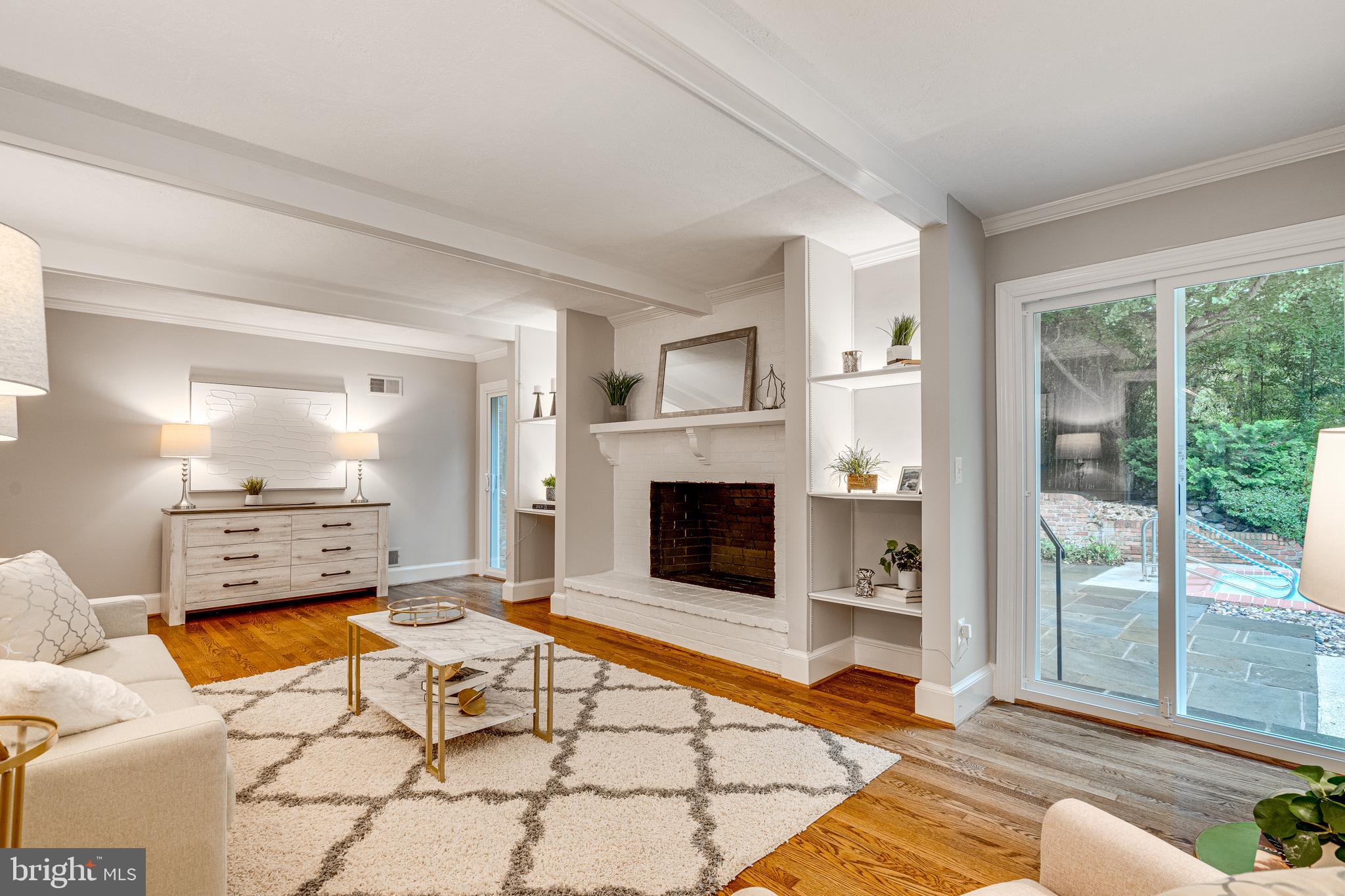 10233 Seven Locks Road Potomac, MD 20854 - Photo 11 of 33 Built-In Shelves with Lighting