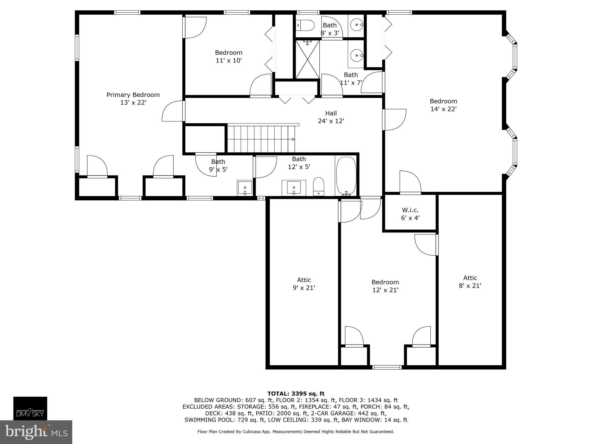 10233 Seven Locks Road Potomac, MD 20854 - Photo 32 of 33 Upper Level Floorplan