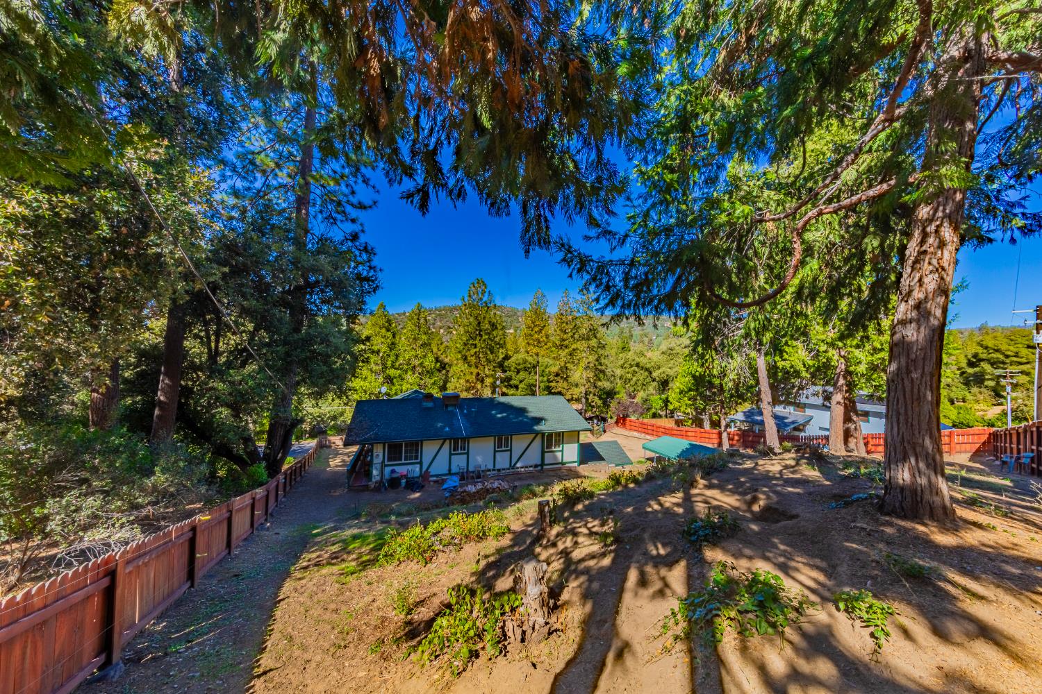 42585 Buckeye Road Oakhurst, CA 93644 - Photo 45 of 55 a view of a swimming pool with a patio