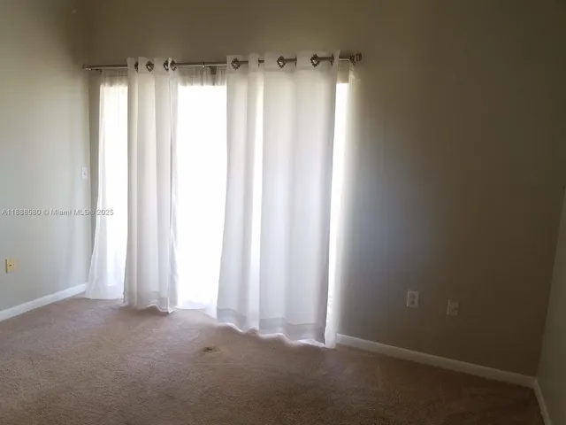 a view of a black gate