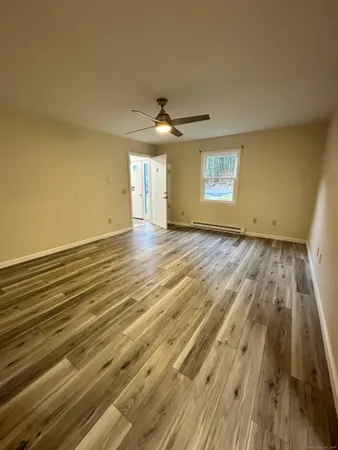 wooden floor in an empty room