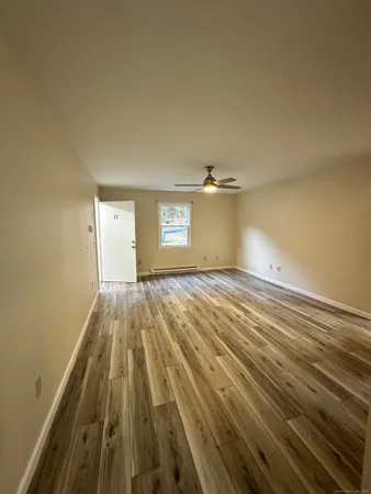 wooden floor in an empty room