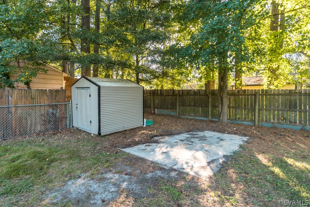 1105 Enon Church Road Chester, VA 23836 - Photo 12 of 34 a house view with a backyard space