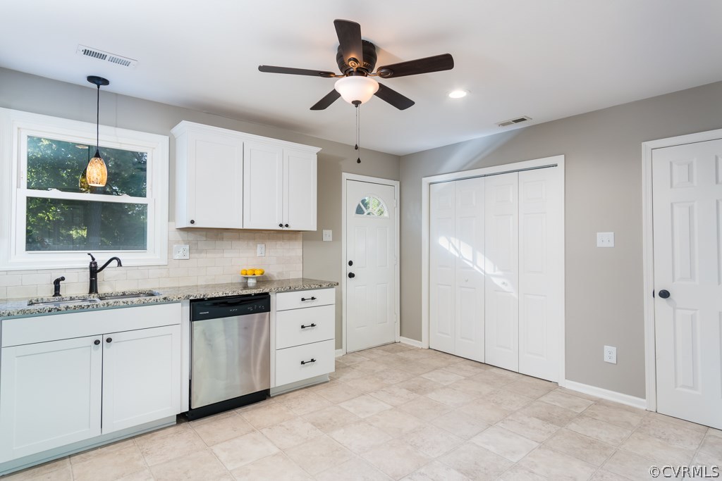 1105 Enon Church Road Chester, VA 23836 - Photo 22 of 34 a kitchen with a sink a cabinets and window