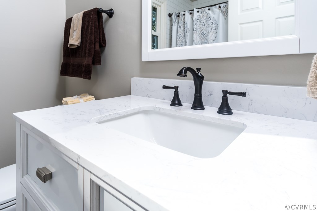 1105 Enon Church Road Chester, VA 23836 - Photo 29 of 34 a close view of sink and tap