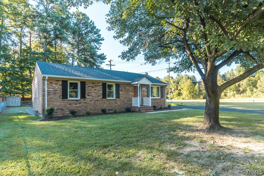 1105 Enon Church Road Chester, VA 23836 - Photo 4 of 34 a view of a house with a yard