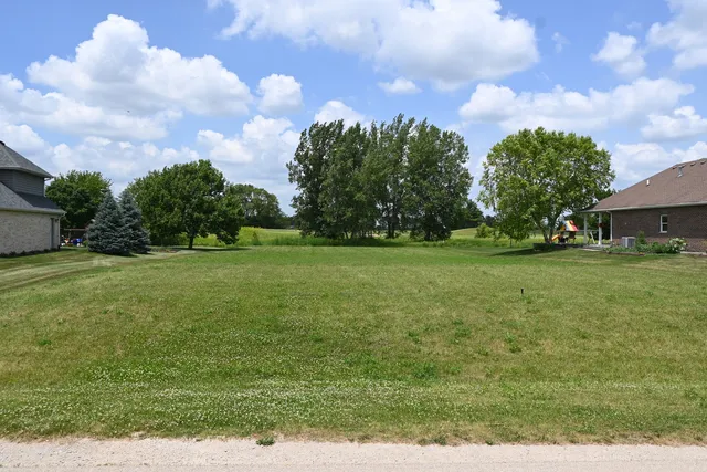 a view of a green field