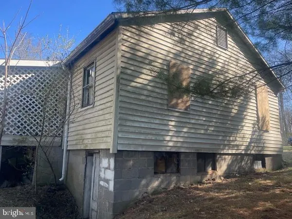 a view of a house with a door