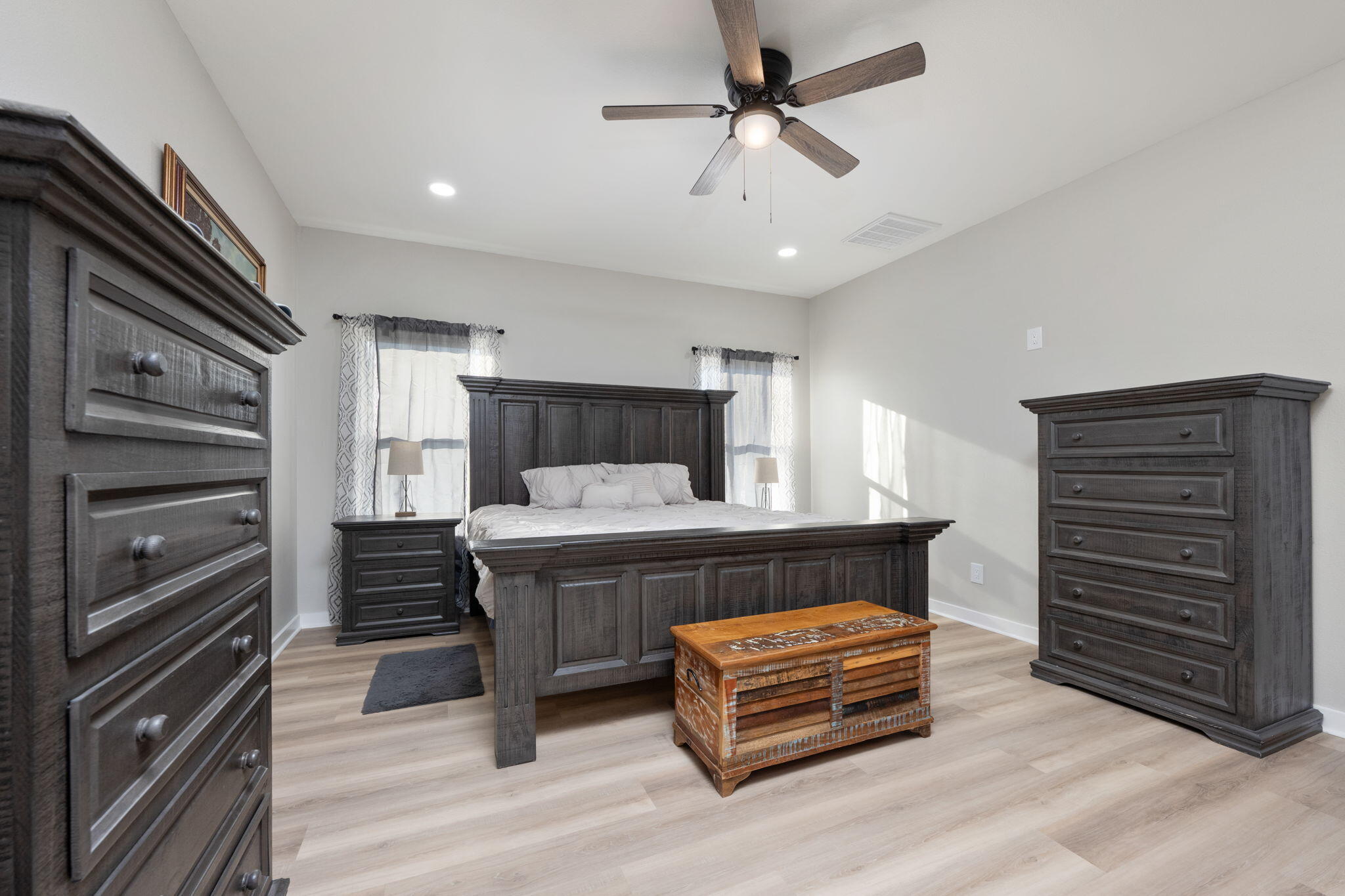 6150 Sherman Kennedy Road Baker, FL 32531 - Photo 15 of 43 a bedroom with a bed and furniture