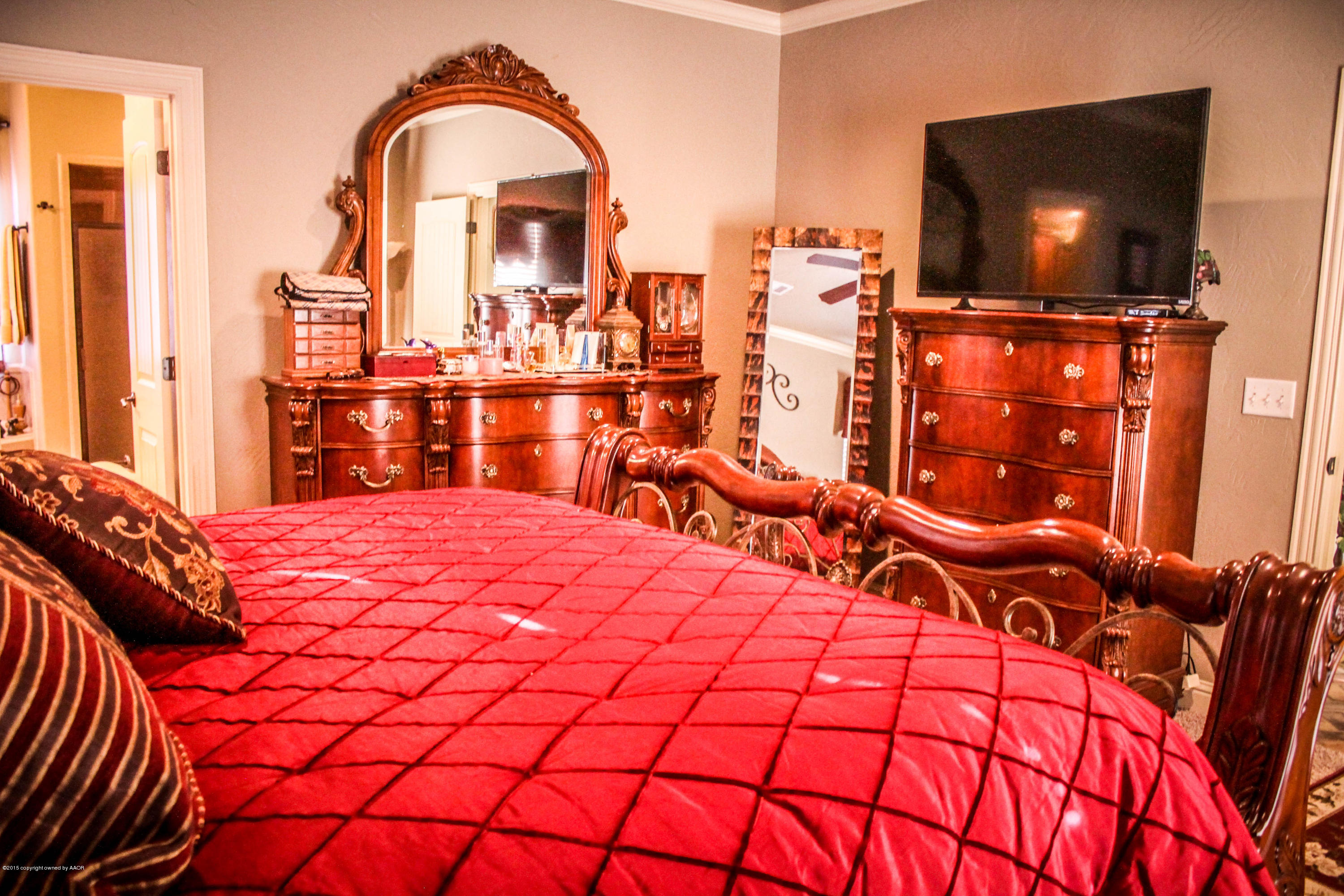 16551 Dove Prairie Road Canyon, TX 79015 - Photo 15 of 25 Master Bedroom View