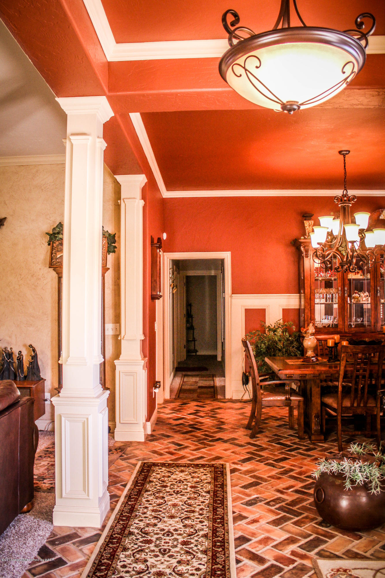 16551 Dove Prairie Road Canyon, TX 79015 - Photo 17 of 25 Separation of Living Room and Dining