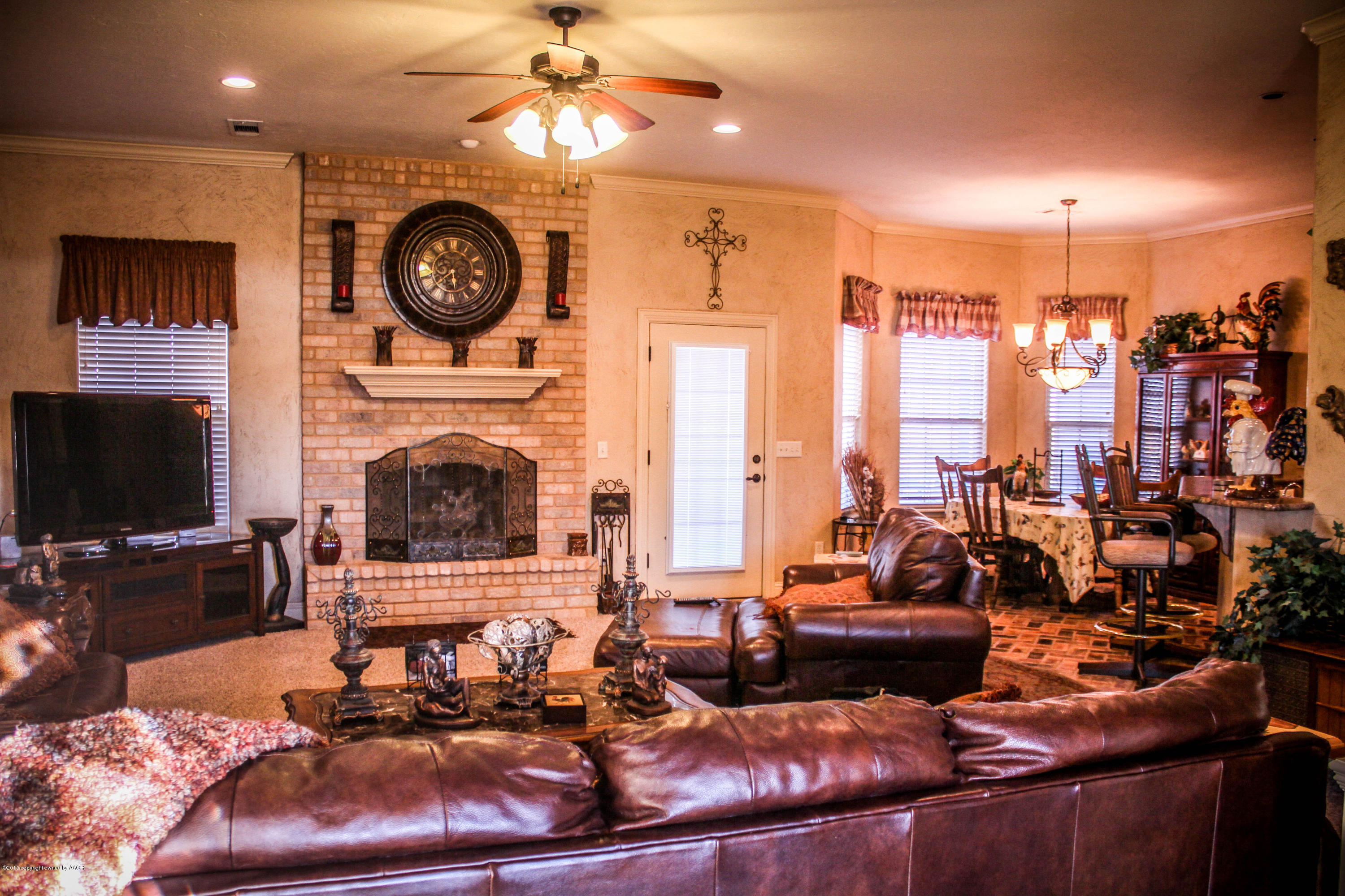 16551 Dove Prairie Road Canyon, TX 79015 - Photo 25 of 25 10 ft ceilings in open floor plan