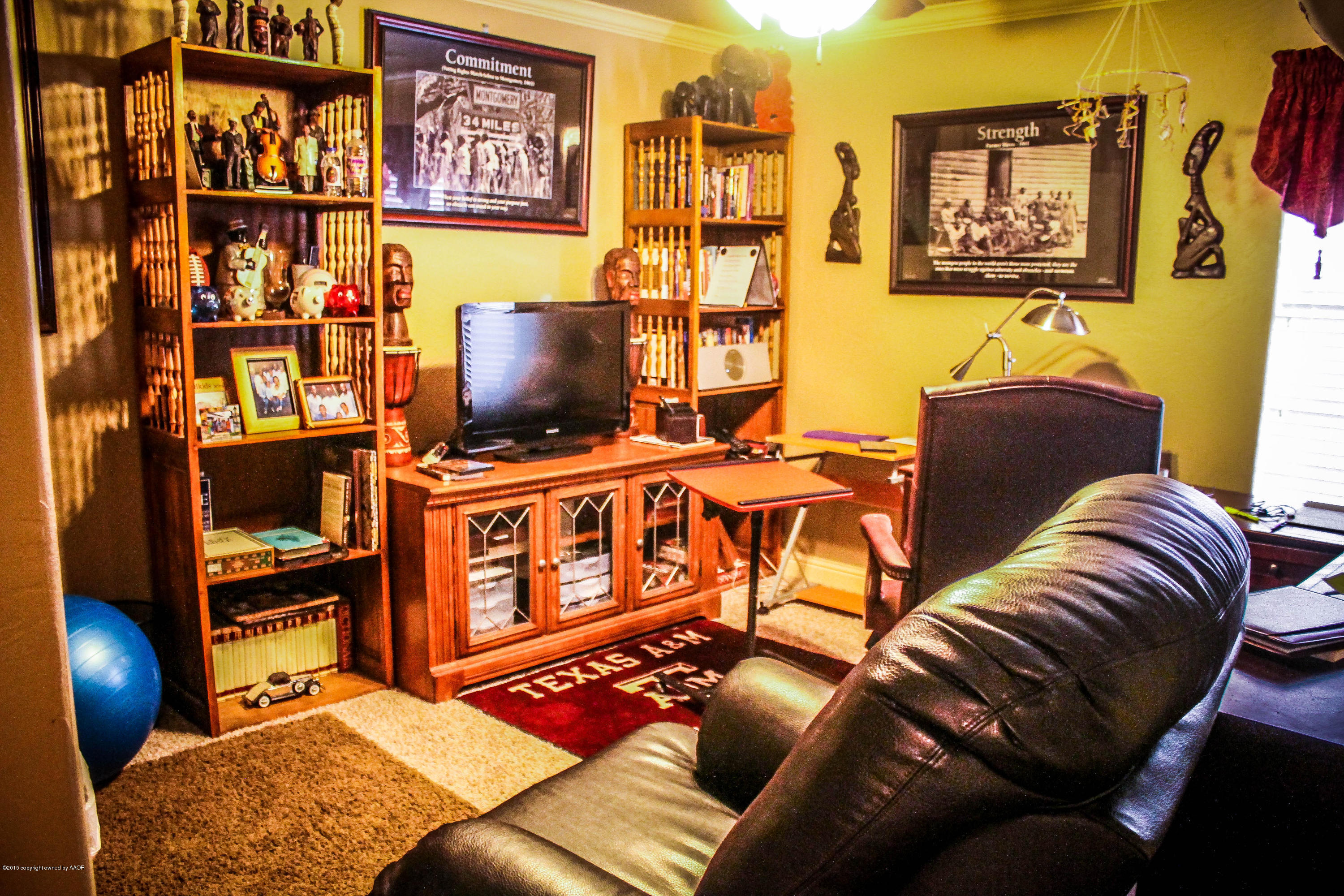 16551 Dove Prairie Road Canyon, TX 79015 - Photo 8 of 25 Bedroom Three Used As Office