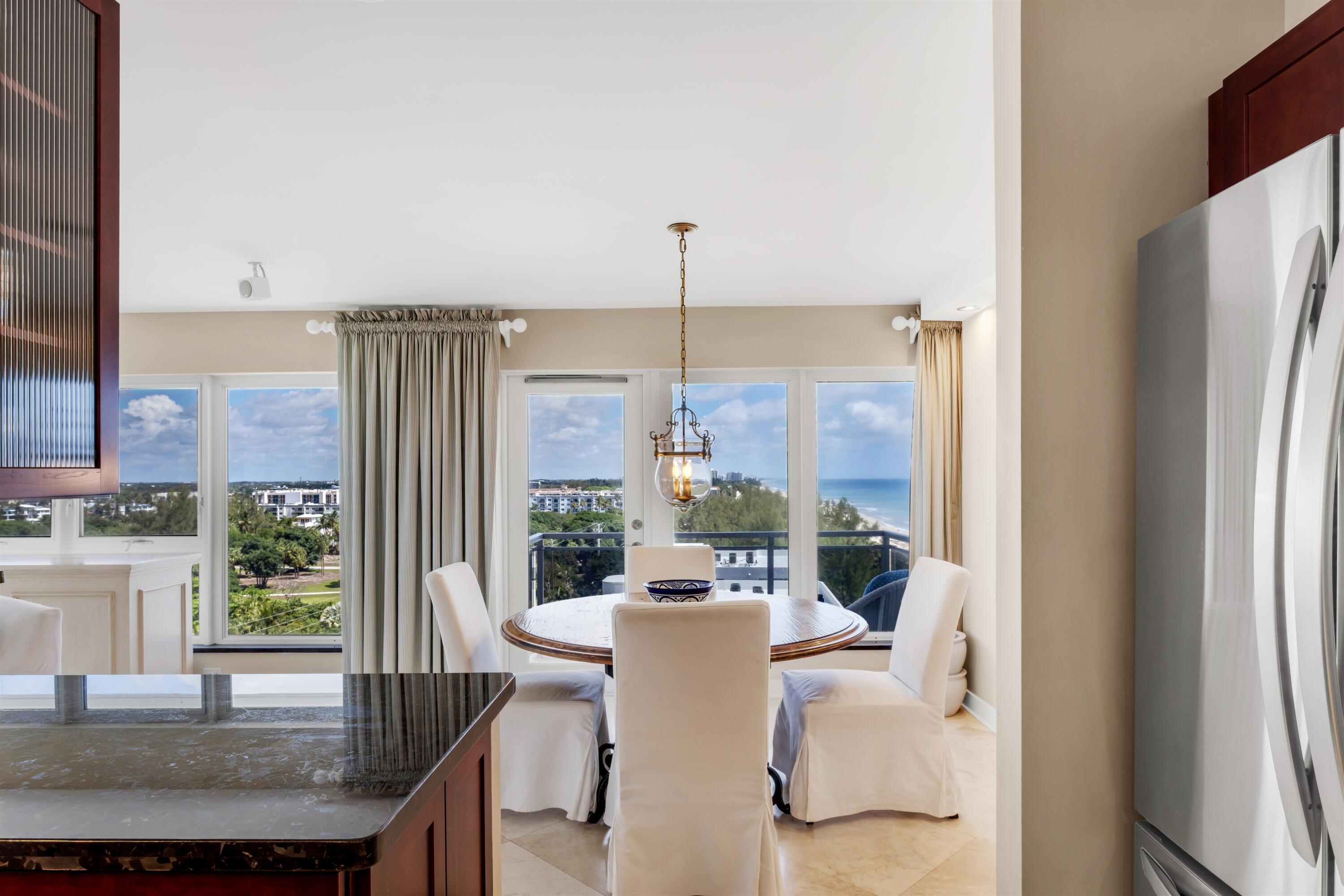2066 North Ocean Boulevard, Unit 10NW Boca Raton, FL 33431 - Photo 10 of 28 KITCHEN TO DINING