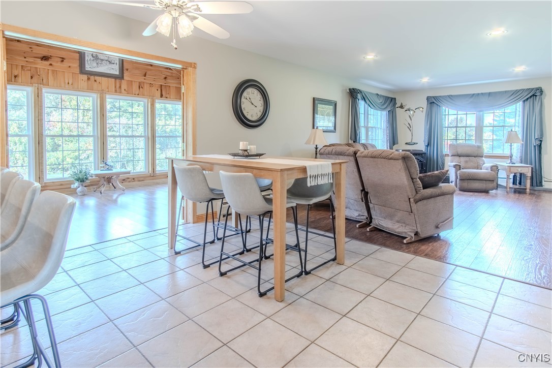 25814 Middle Road Watertown Town, NY 13601 - Photo 26 of 49 Eat-in kitchen open into 2nd living room