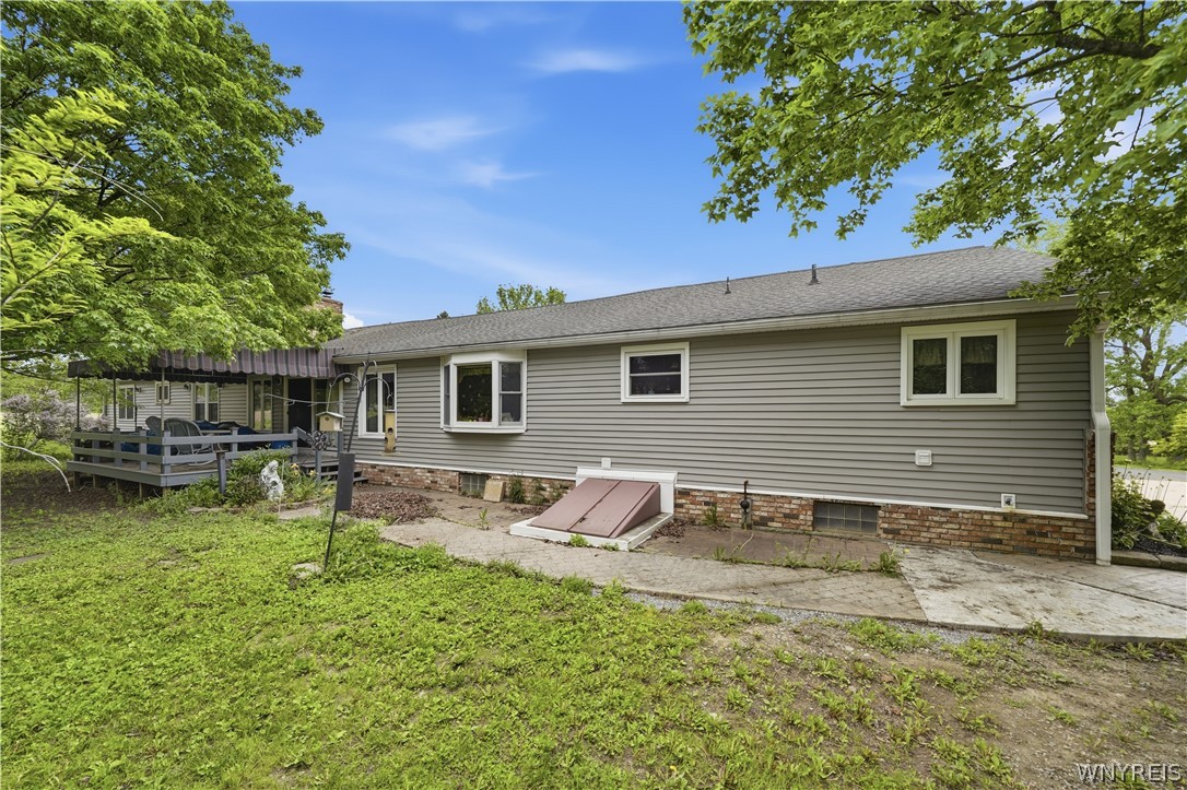 9950 Harper Road Darien, NY 14036 - Photo 5 of 50 Rear of home
