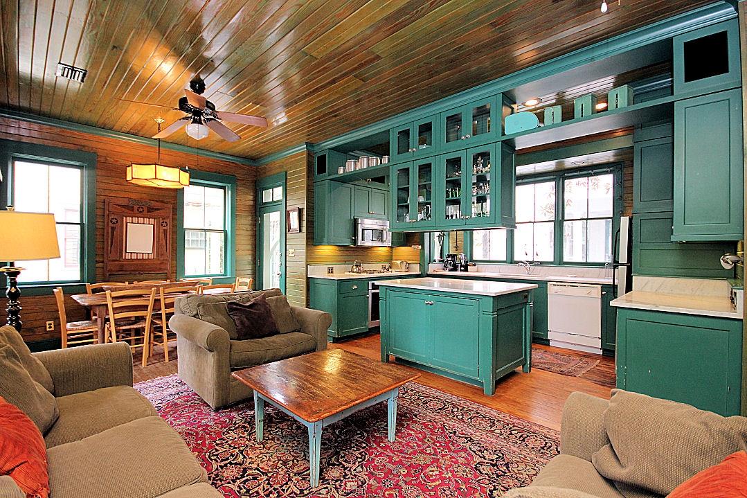 147 Grayton Street Santa Rosa Beach, FL 32459 - Photo 14 of 52 a living room with furniture and a large window