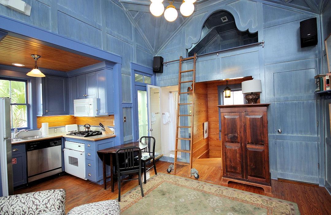 147 Grayton Street Santa Rosa Beach, FL 32459 - Photo 33 of 52 a view of a kitchen with a sink and cabinets