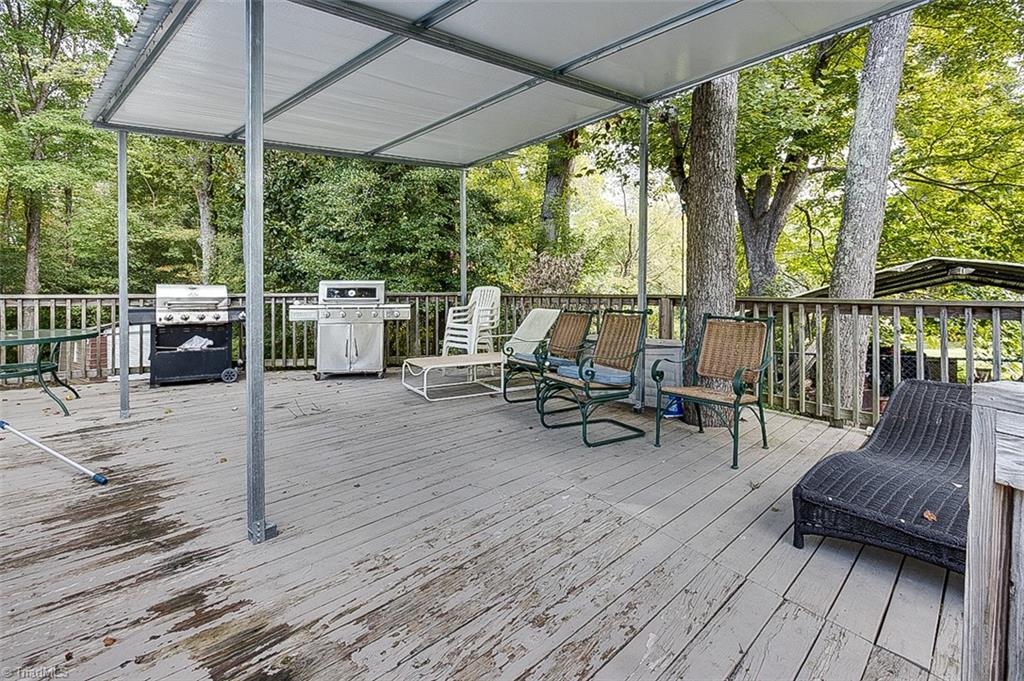 142 Emmanuel Church Road Asheboro, NC 27205 - Photo 31 of 34 Pool Decking with Cover