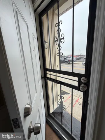 a view of front door