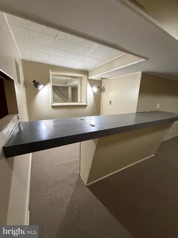 a view of kitchen and utility room