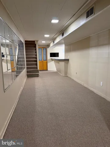 a view of a fireplace