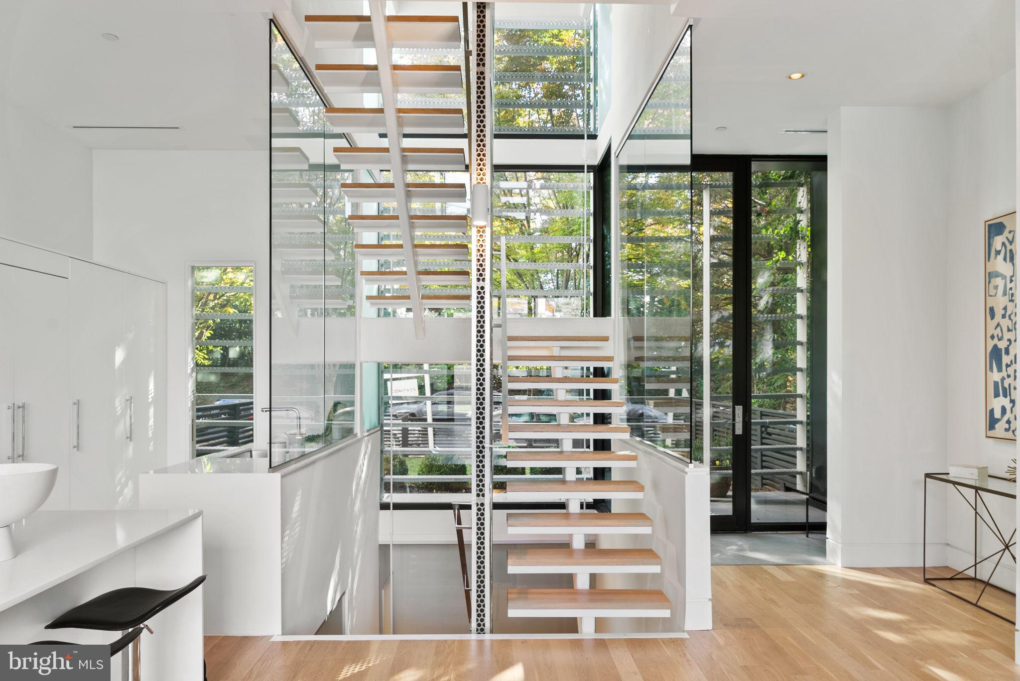 3623 R Street Northwest Washington, DC 20007 - Photo 14 of 87 a view of a living room and balcony
