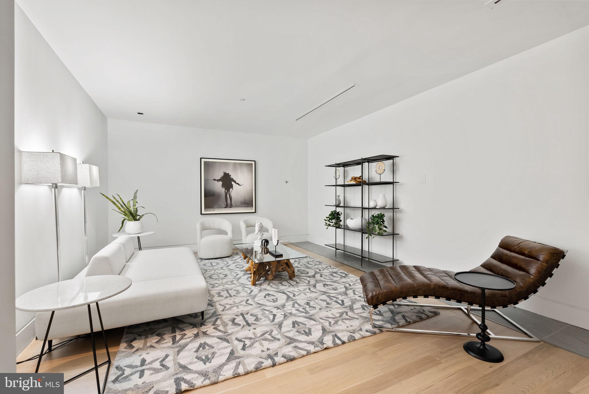 3623 R Street Northwest Washington, DC 20007 - Photo 49 of 87 a living room with furniture and wooden floor