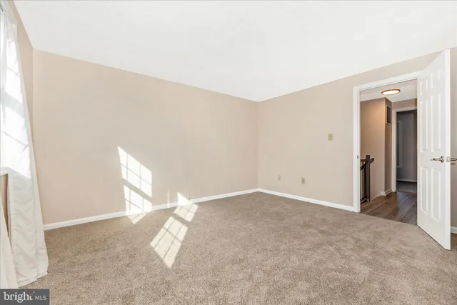 a view of empty room