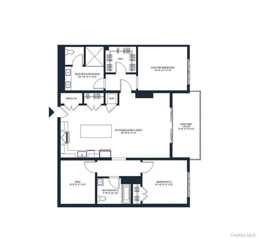 a picture of a floor plan