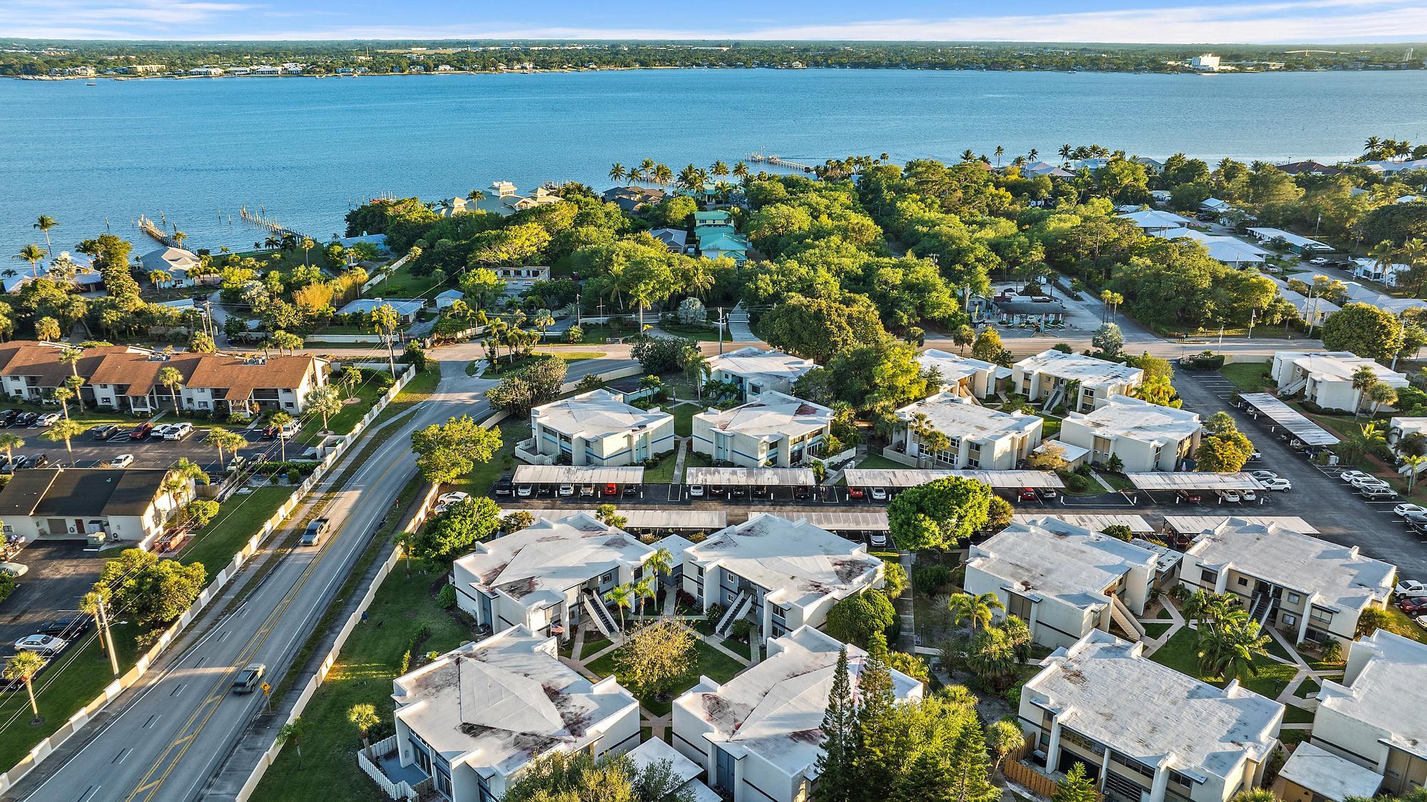 1561 Northeast 12th Terrace, Unit C14 Jensen Beach, FL 34957 - Photo 28 of 38 a view of a city with ocean view