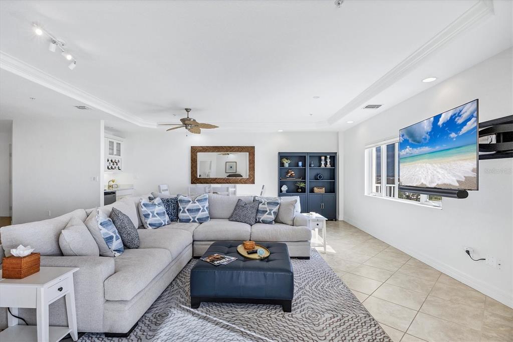 2770 North Beach Road, Unit 303 Englewood, FL 34223 - Photo 5 of 47 a living room with furniture and a window