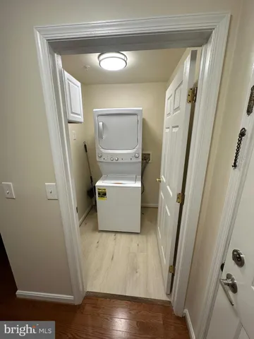 a utility room with a window