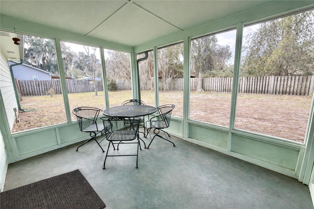 621 Dallas Circle Folkston, GA 31537 - Photo 18 of 21 Screened Porch
