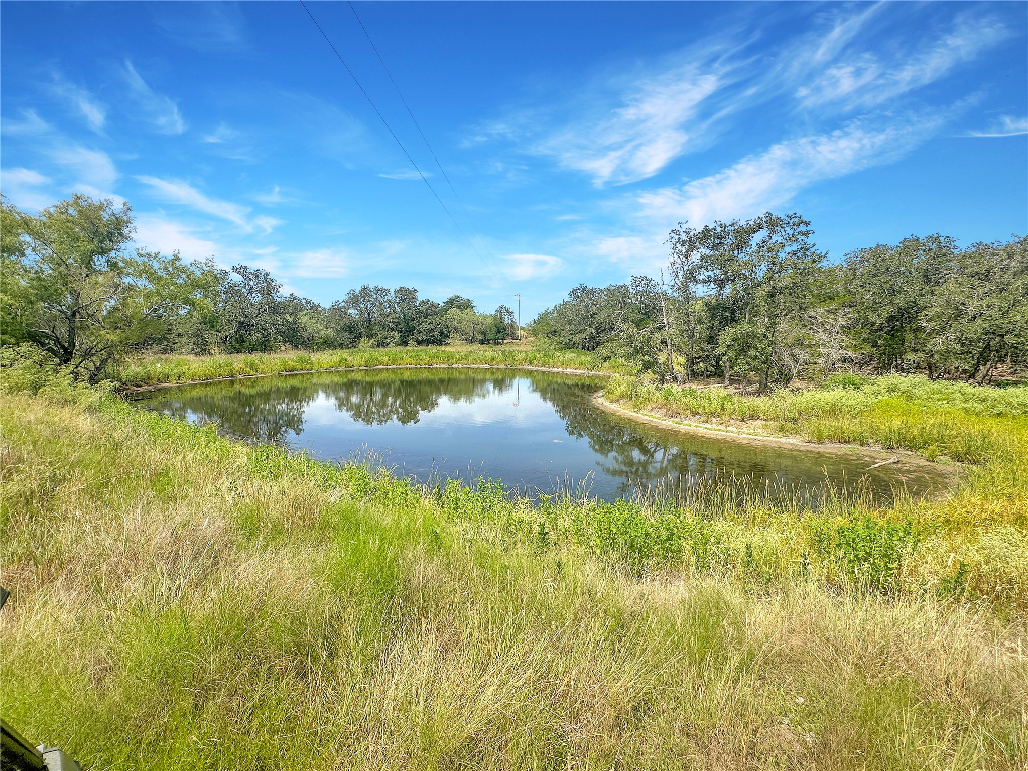 1345 Davis Road Muldoon, TX 78949 - Photo 6 of 25 a view of lake with green space