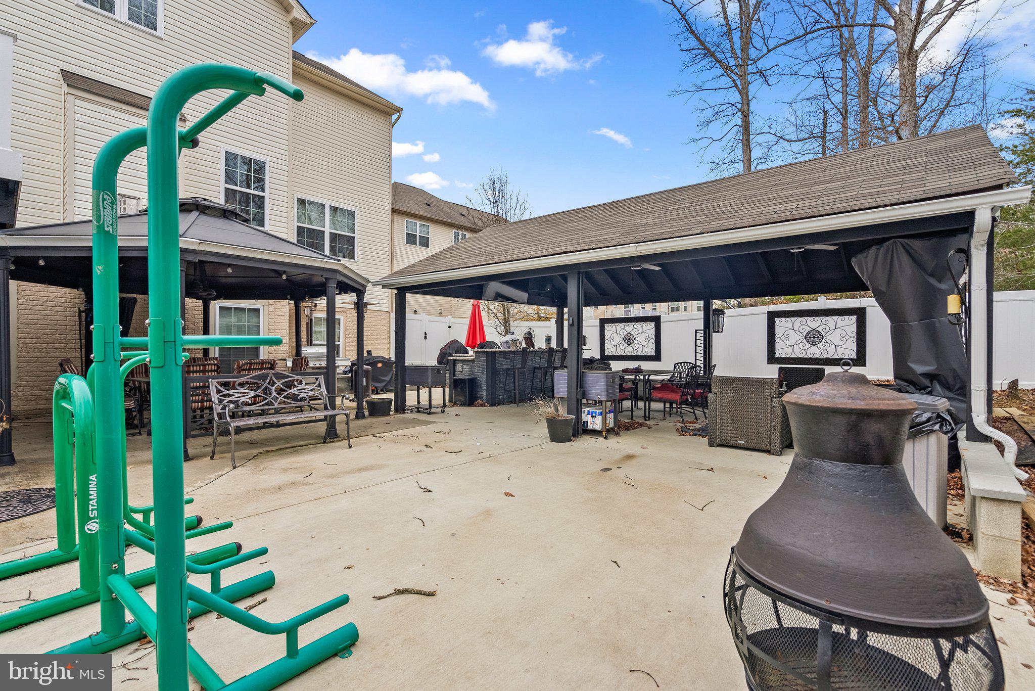 17510 Madrillon Way Accokeek, MD 20607 - Photo 34 of 40 Rear patio