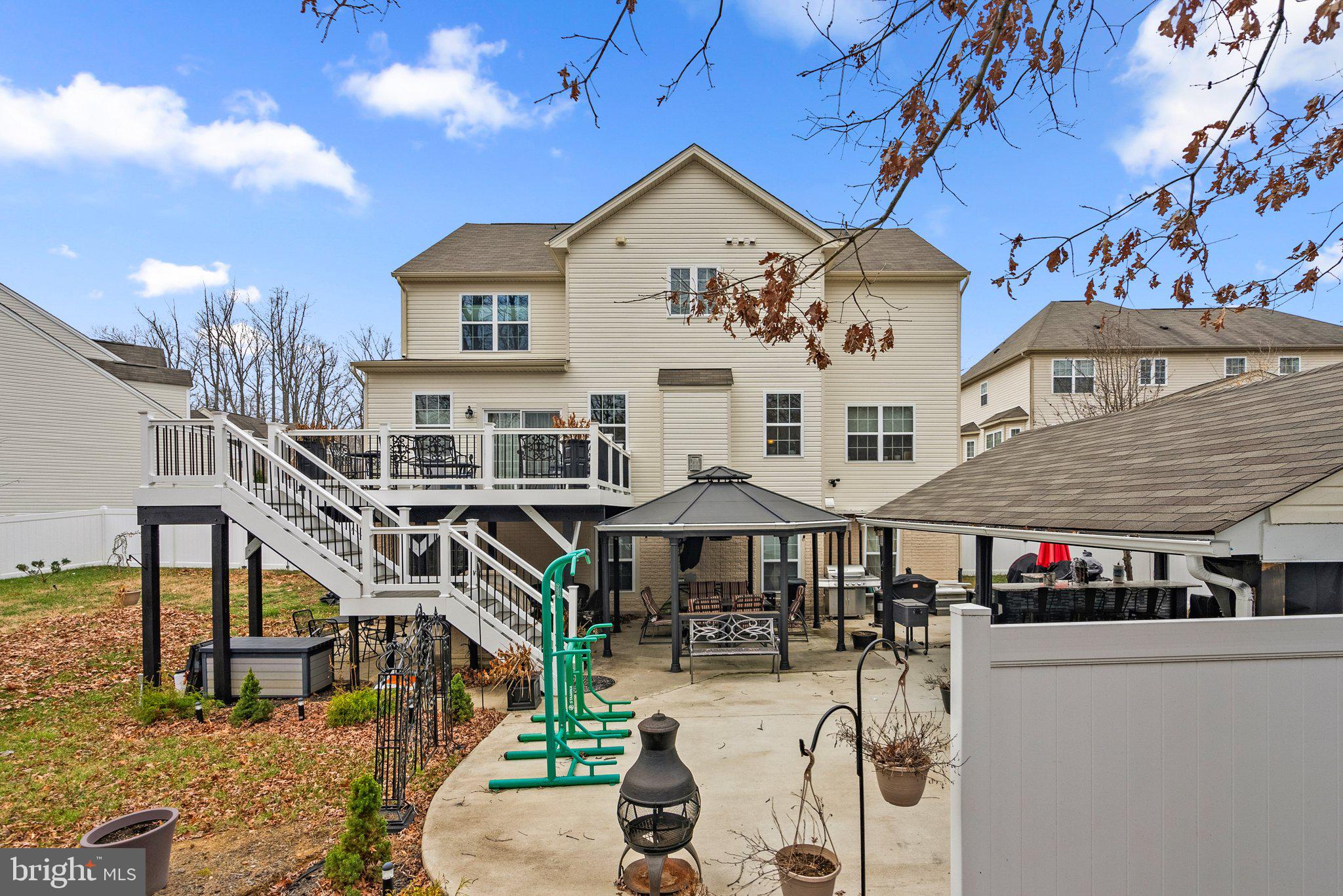 17510 Madrillon Way Accokeek, MD 20607 - Photo 35 of 40 Rear view of property