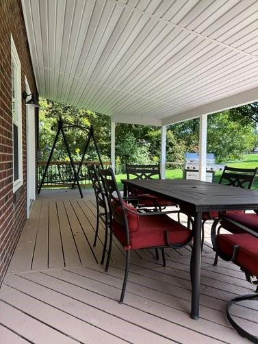 104 Bish Road Butler, PA 16002 - Photo 16 of 20 a patio with glass top table and chairs
