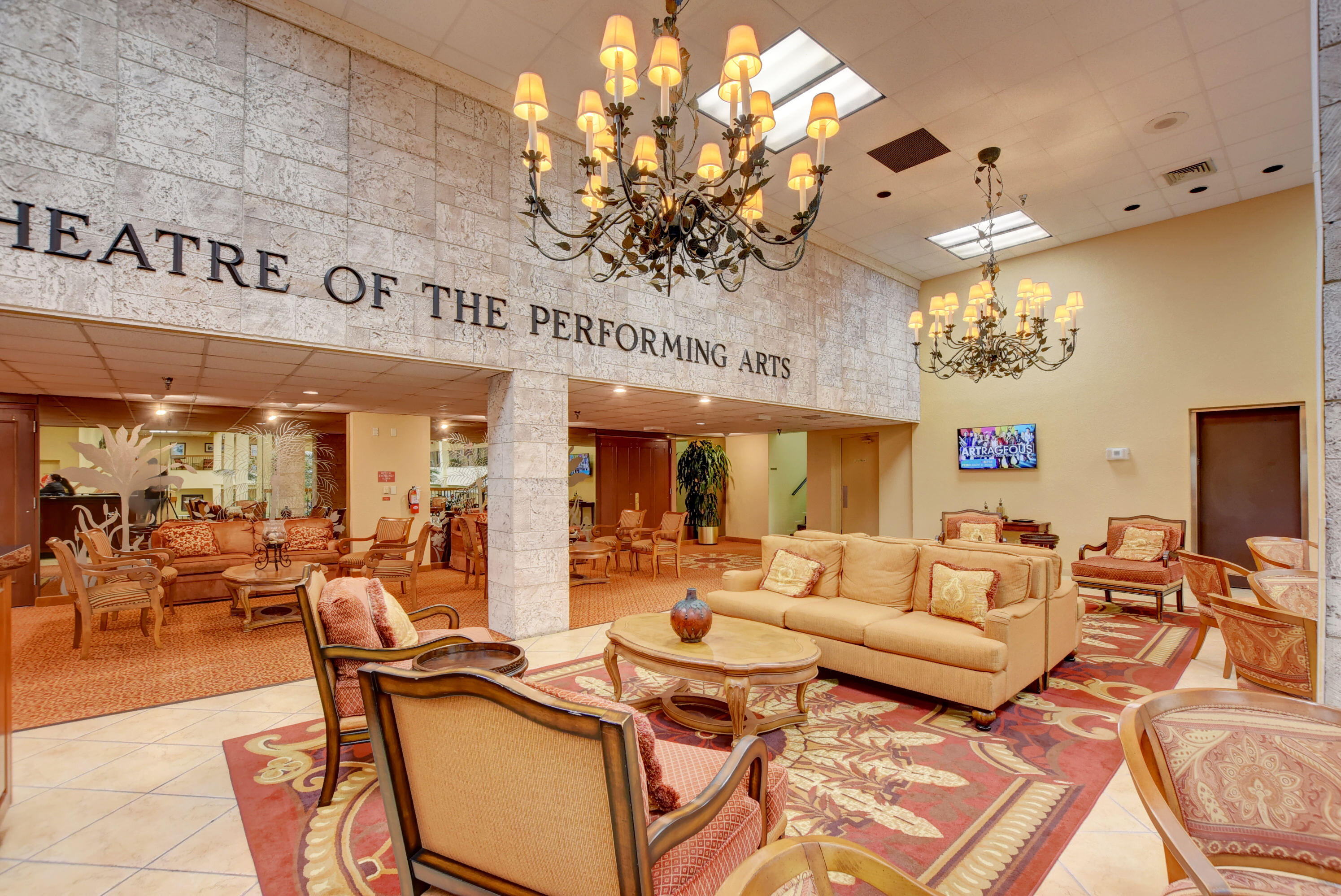 7076 Huntington Lane, Unit 802 Delray Beach, FL 33446 - Photo 36 of 54 Broadway style theater