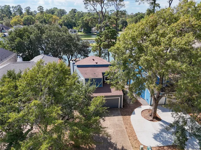 a view of a chairs and table in the patio