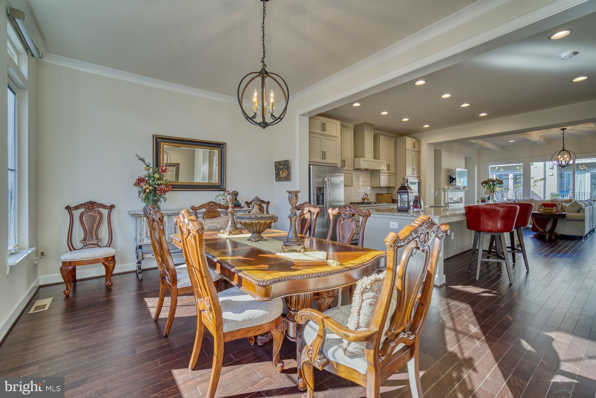 42288 Porter Ridge Terrace Brambleton, VA 20148 - Photo 7 of 30 Brand new light fixture in the dining room