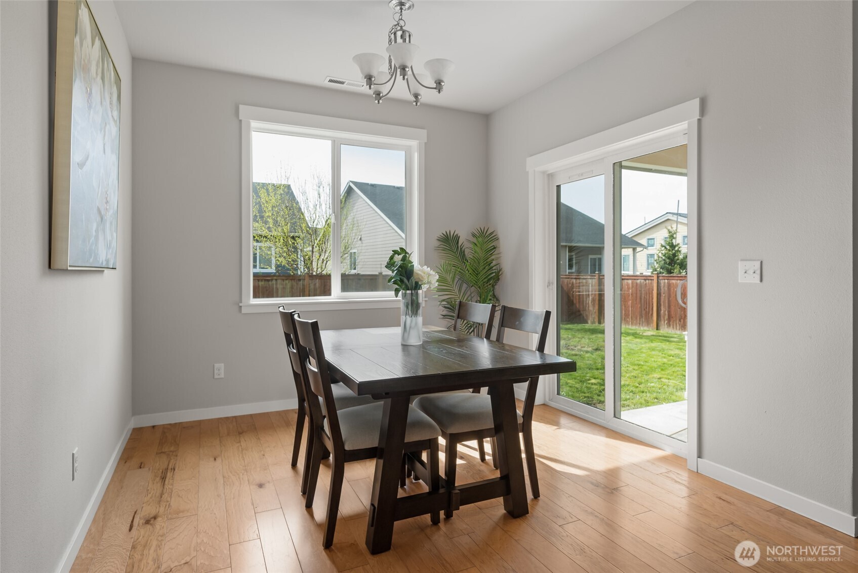1768 East Rio Vista Avenue Burlington, WA 98233 - Photo 14 of 37 a view of a dining room with furniture window and outside view