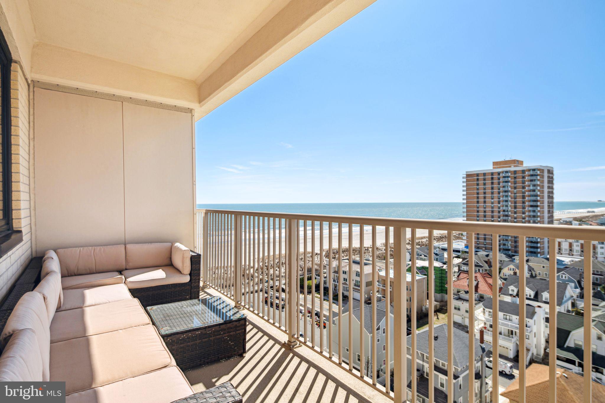 5000 Boardwalk Ventnor City, NJ 08406 - Photo 16 of 44 a view of balcony with furniture
