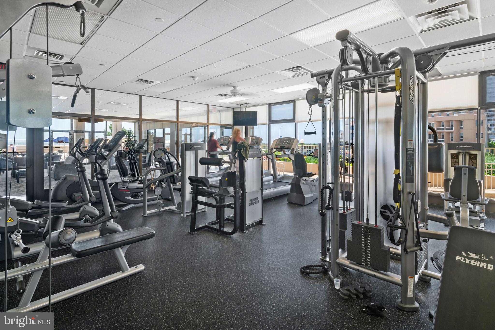 5000 Boardwalk Ventnor City, NJ 08406 - Photo 39 of 44 a view of a room with gym equipment