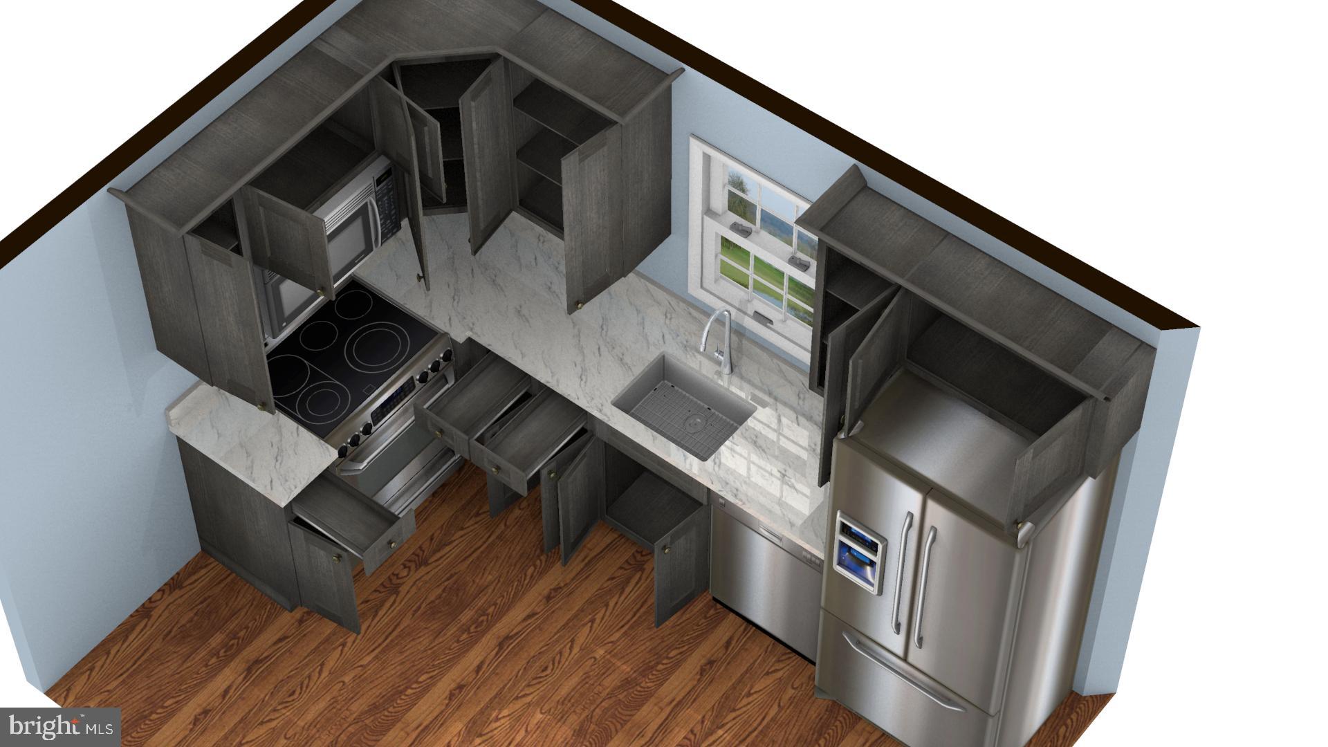 4902 Henderson Road Temple Hills, MD 20748 - Photo 7 of 17 Remodeled Kitchen Design Idea