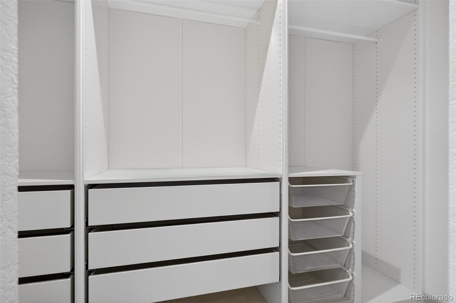 3200 Zephyr Court Wheat Ridge, CO 80033 - Photo 21 of 45 a view of walk in closet with empty racks