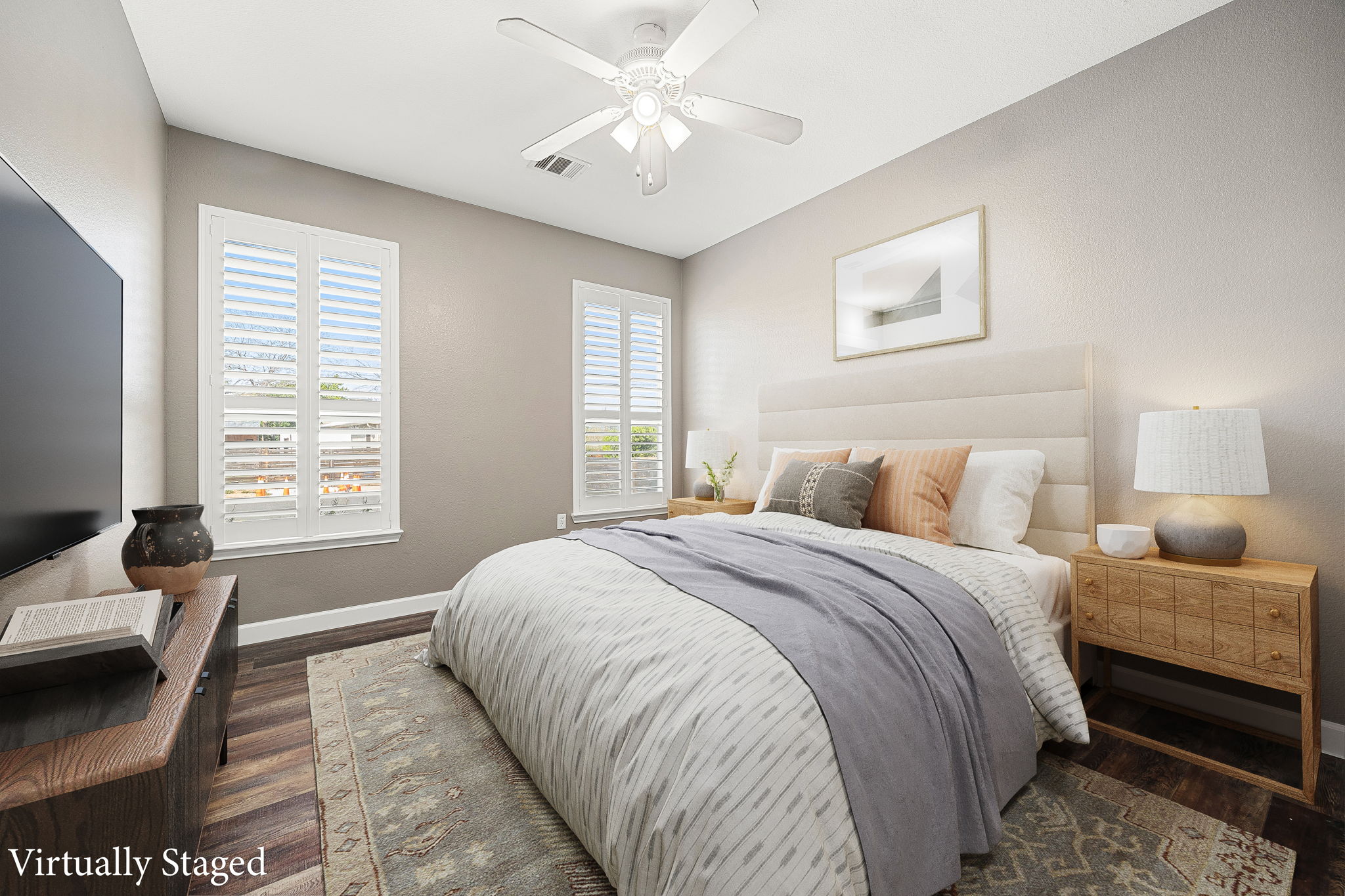 4805 Louis Avenue Austin, TX 78721 - Photo 12 of 23 a spacious bedroom with a large bed and a window