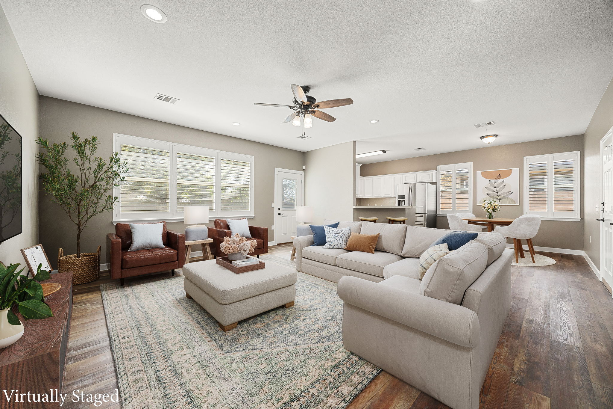 4805 Louis Avenue Austin, TX 78721 - Photo 2 of 23 a living room with furniture and a large window
