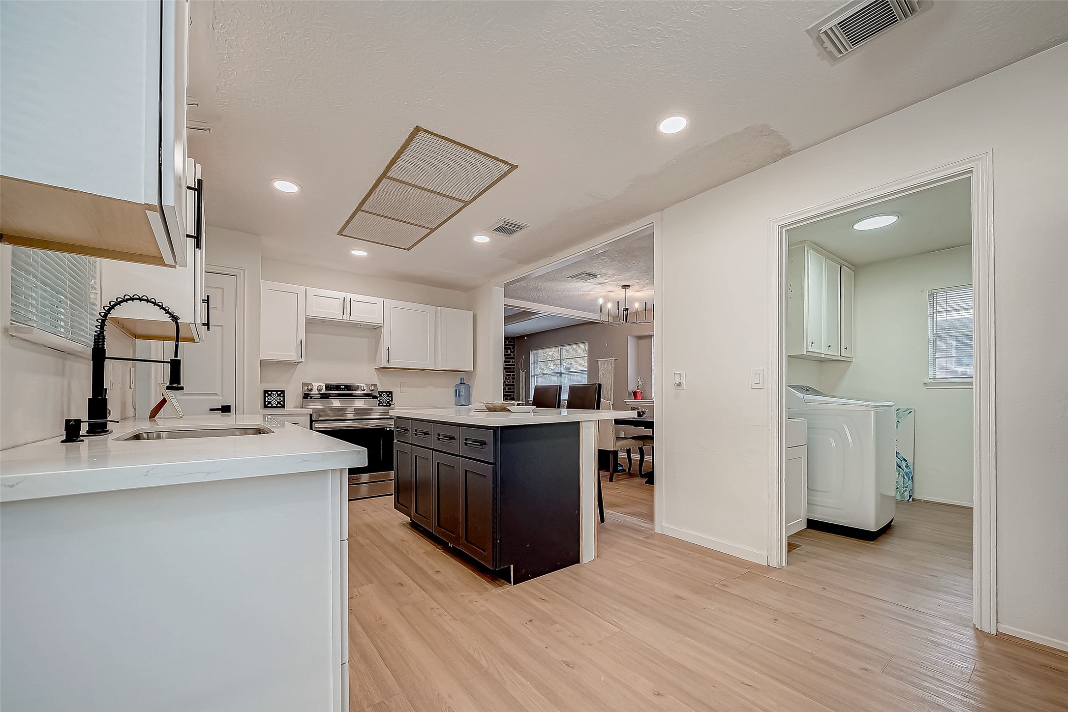 4731 Casemont Drive Spring, TX 77388 - Photo 15 of 50 a kitchen with a sink and cabinets